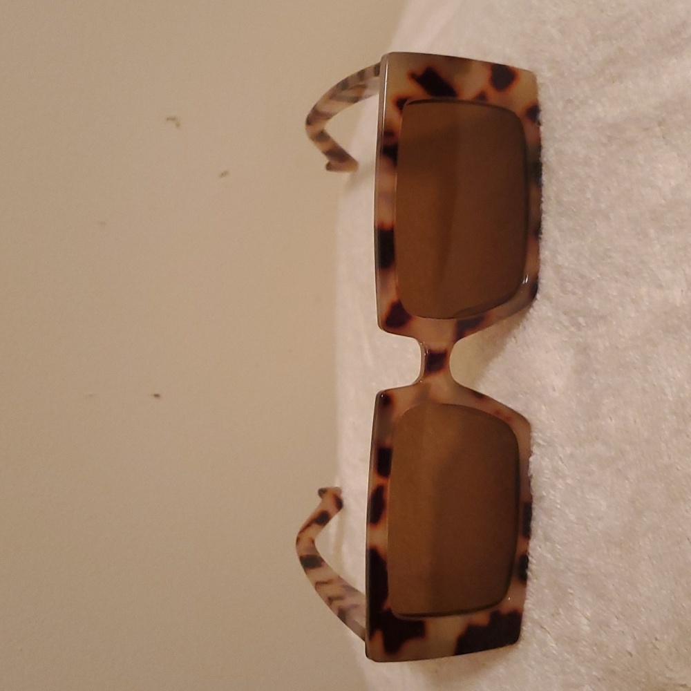 Conservative Brown Square Sunnies